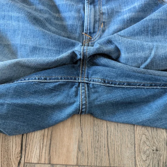 OLD NAVY Denim Jeans Boyfriend Straight Style Medium Wash Size 16 Regular - Picture 3 of 8